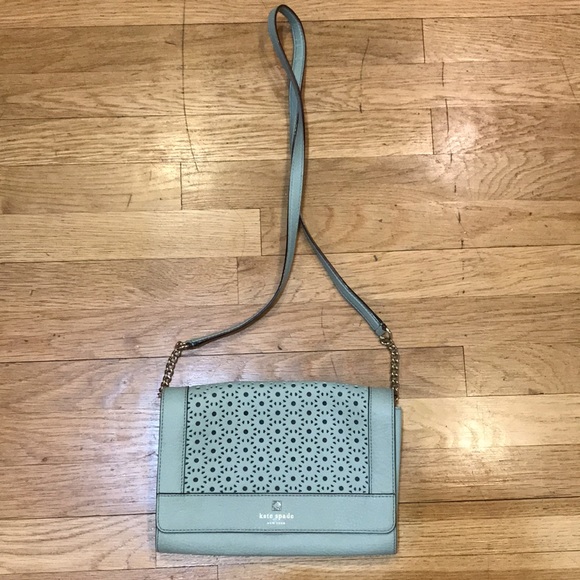 Kate Spade Kari Perri Lane Bag Dustymint - Picture 4 of 9
